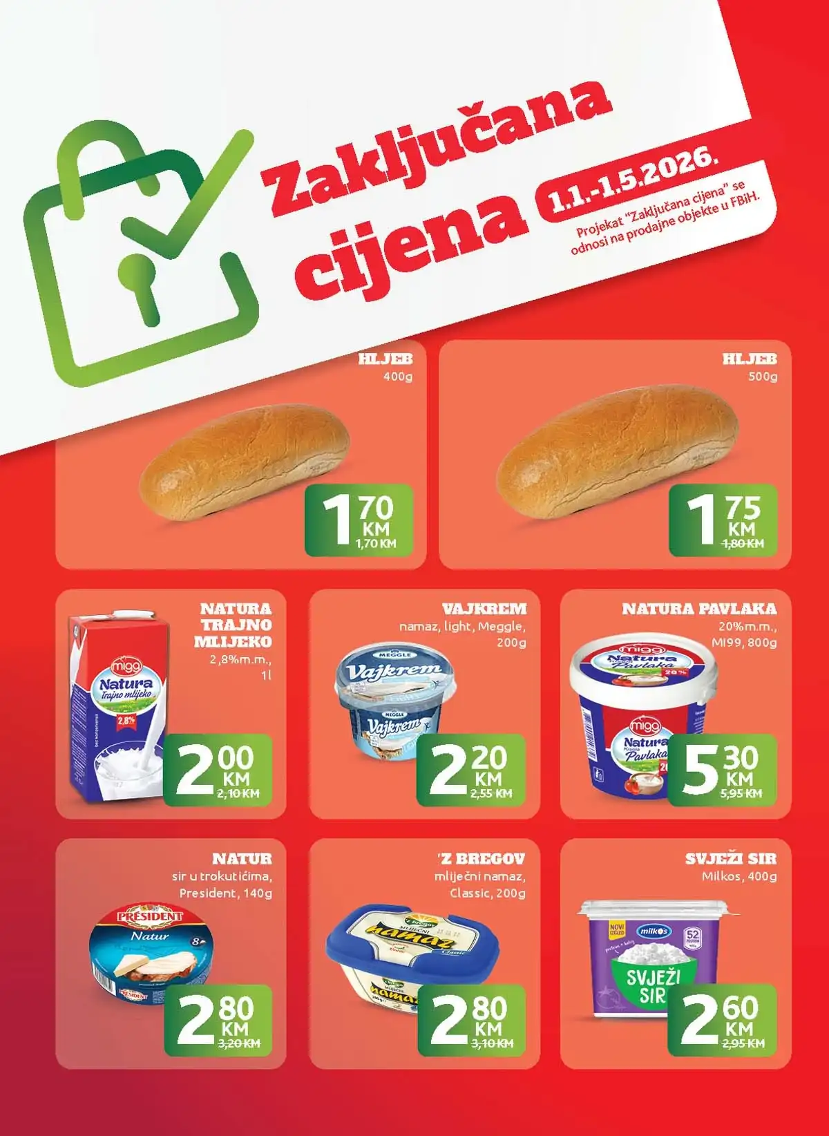 Konzum i Mercator akcija katalog sniženja do 27. aprila 2026 – strana 30