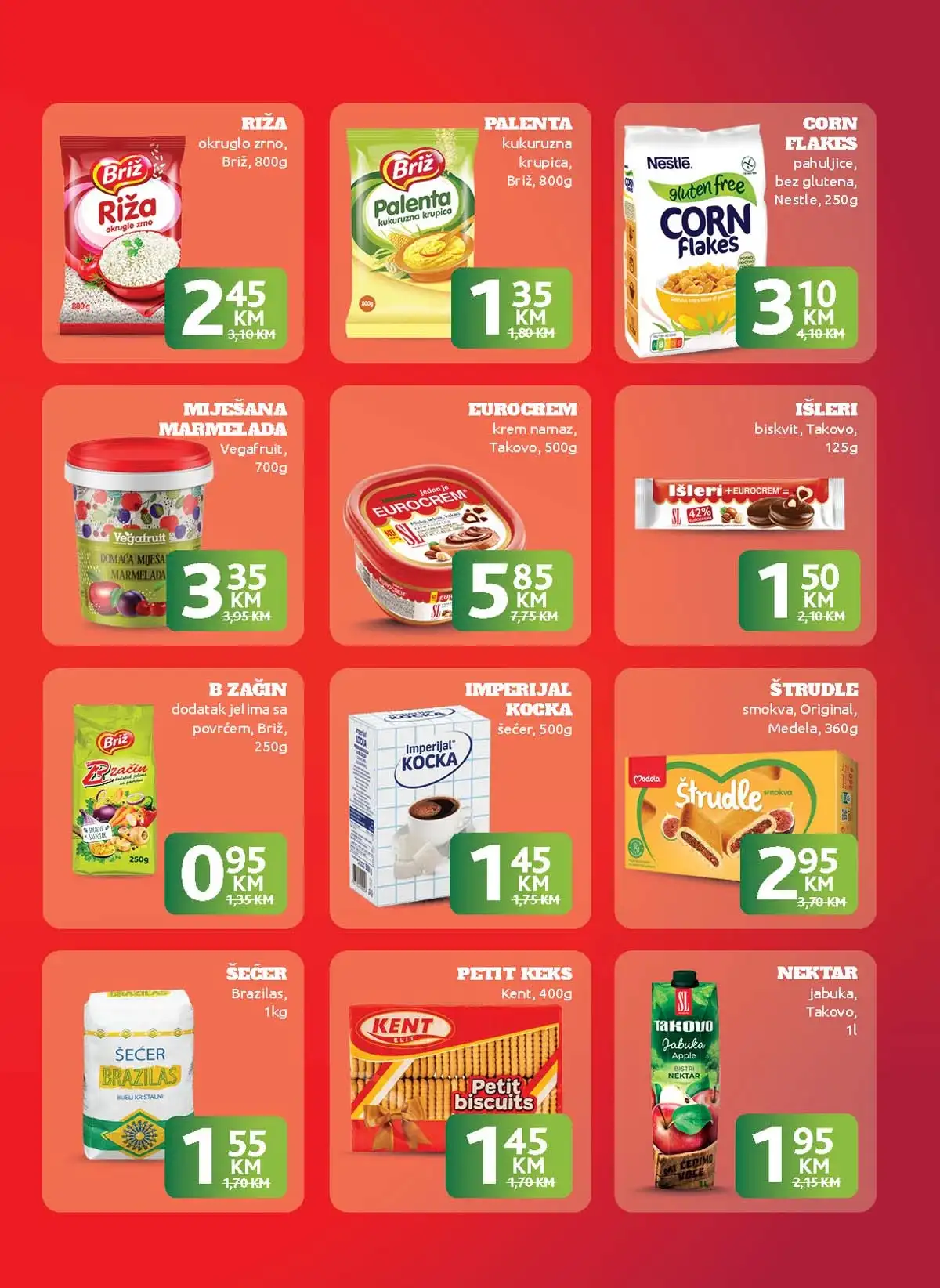 Konzum i Mercator akcija katalog sniženja do 27. aprila 2026 – strana 33