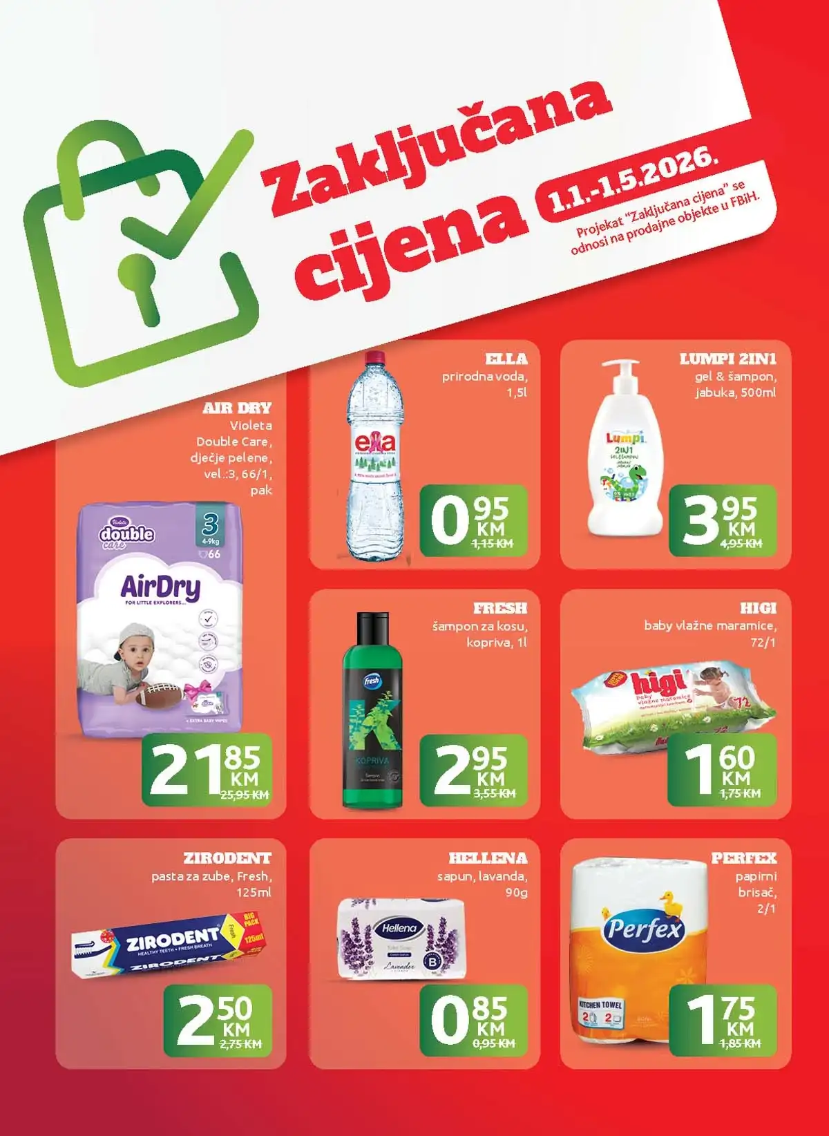 Konzum i Mercator akcija katalog sniženja do 27. aprila 2026 – strana 34