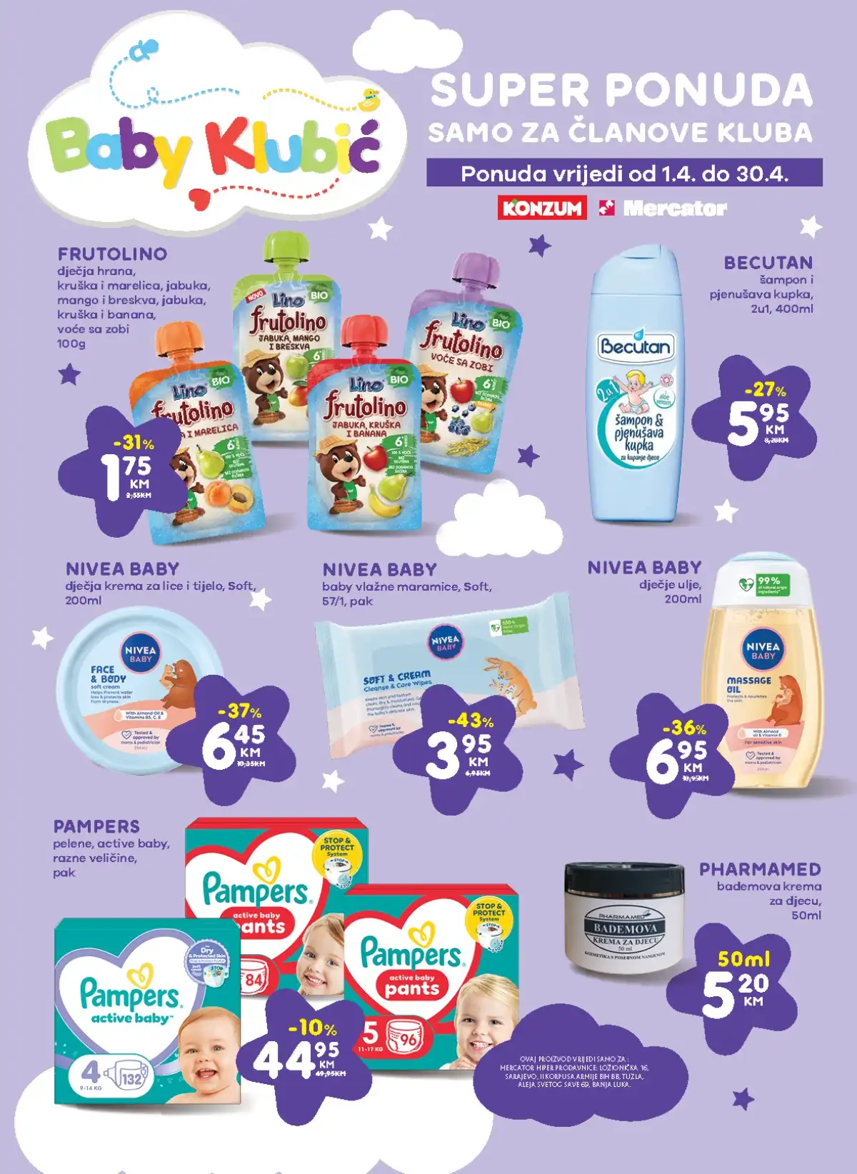 Konzum i Mercator akcija katalog sniženja do 04. maja 2026 – strana 26