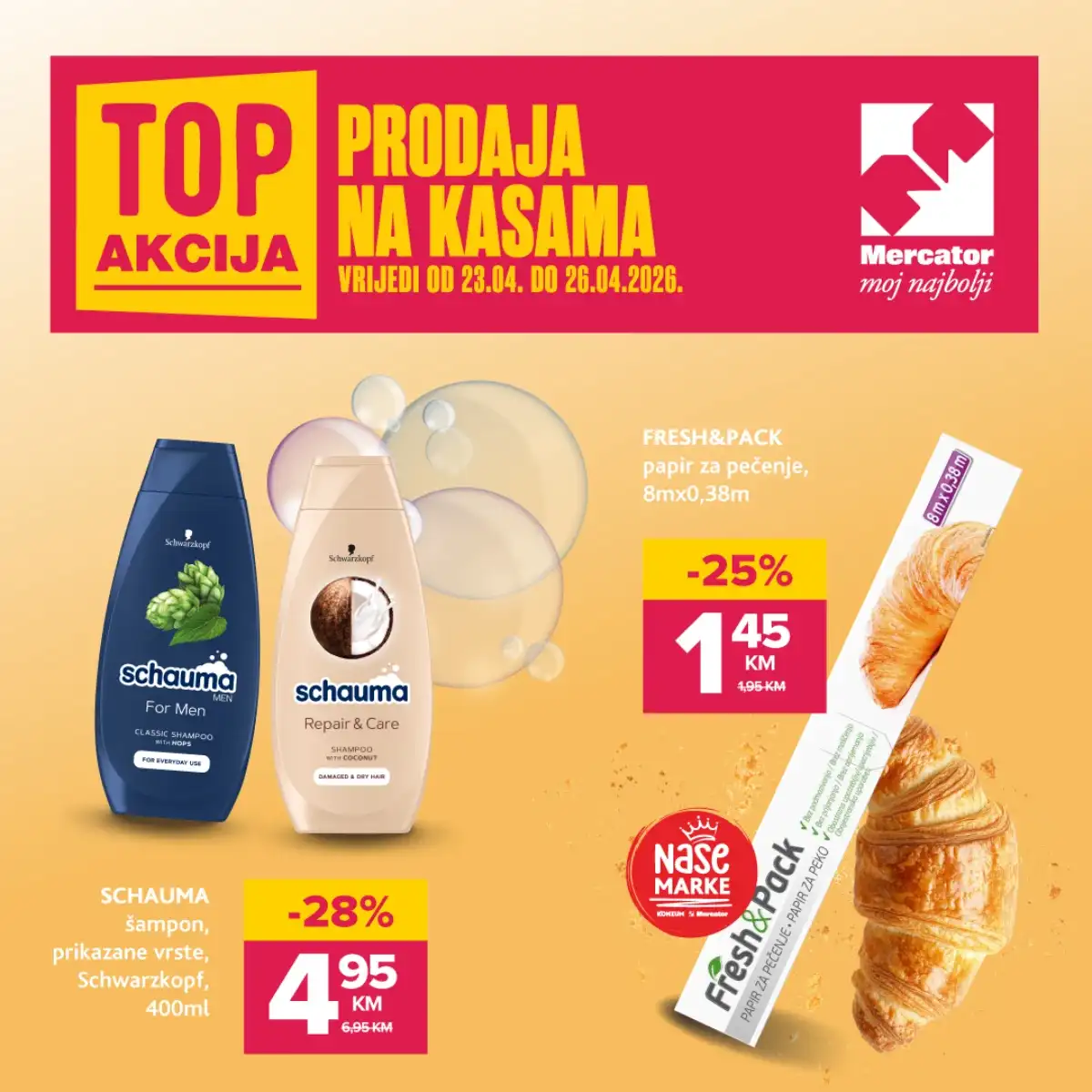 konzum sniženja na kasama