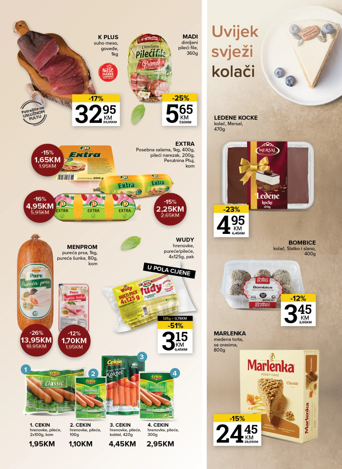 Konzum i Mercator kafa granola i doručak Konzum i Mercator kafa granola i doručak na akciji