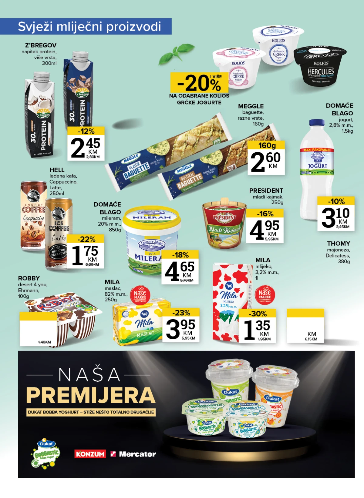 Konzum i Mercator tjestenina riža i dodaci za kuhanje Konzum i Mercator tjestenina riža i dodaci za kuhanje na akciji