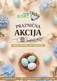 KORT praznična akcija katalog april 2026 – sniženja do 12.04.2026