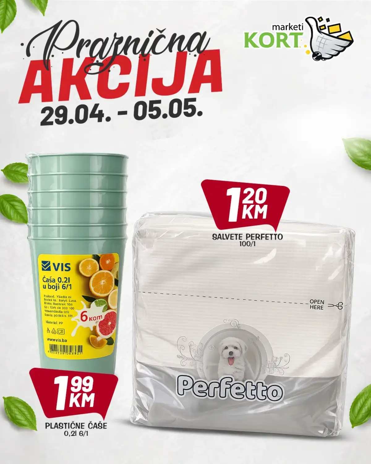 KORT katalog završna ponuda sniženja do 05.05.2026