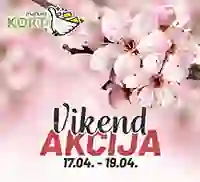 Kort vikend akcija katalog april 2026 – sniženja do 19.04.2026