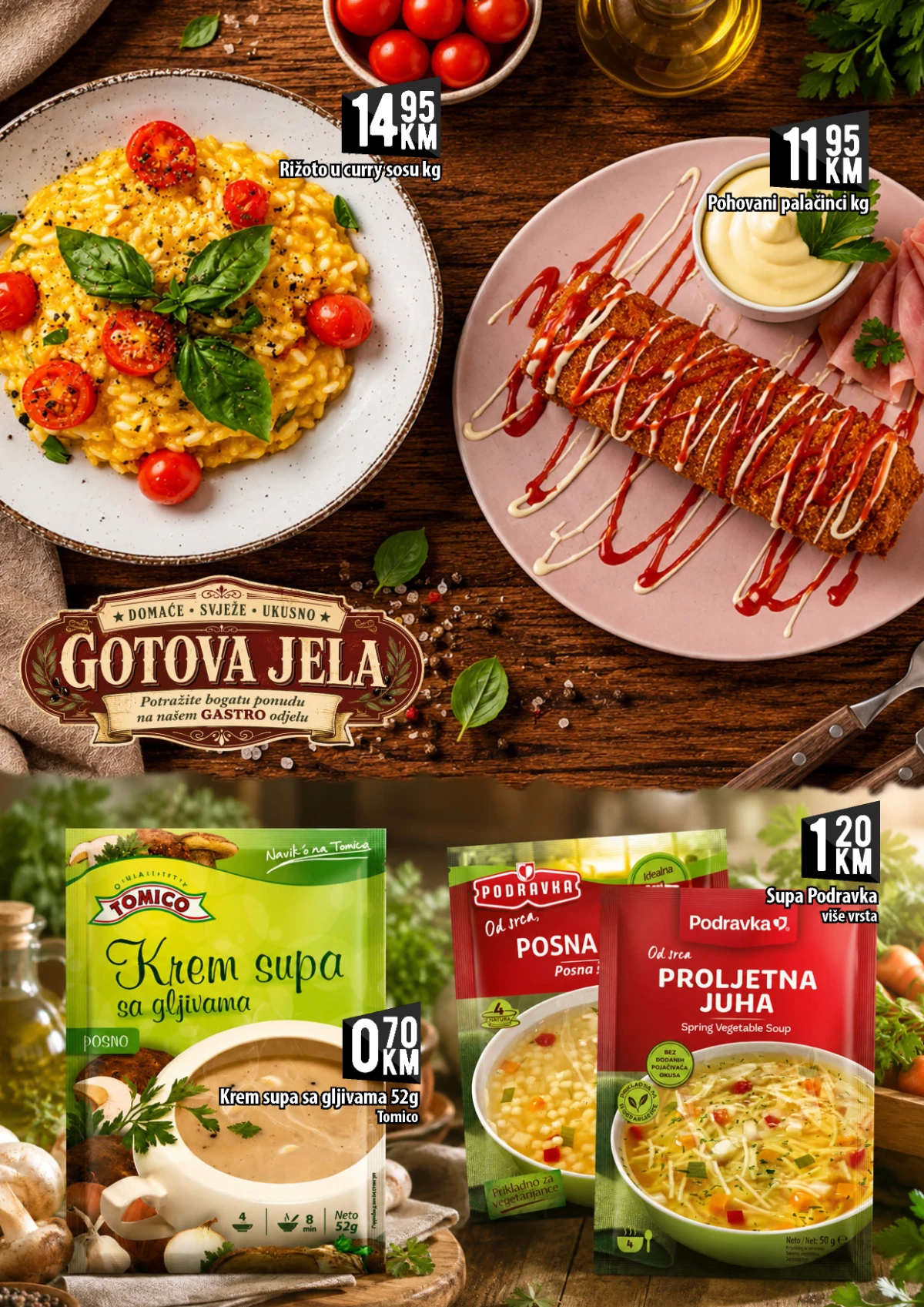 Kort Market akcija do 15.07.2026. – zamrznuti program, sladoledi, pomfrit i gotova jela po akcijskim cijenama