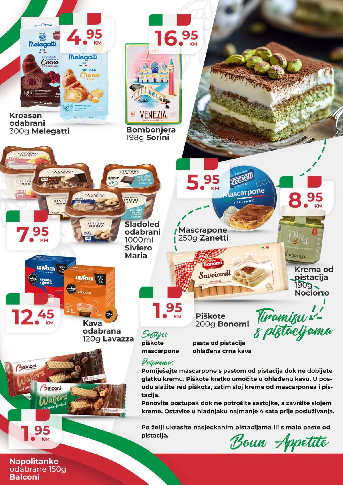 Namex Ciao Italija – De Cecco i Barilla tjestenina, mozzarella, passata, grissini i maslinovo ulje