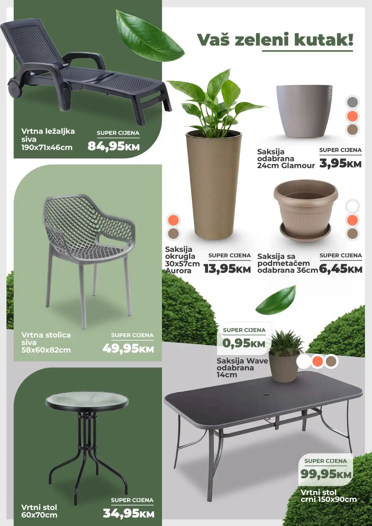 Namex akcija vrt bašta katalog strana 2 sniženja Bosna i Hercegovina maj 2026