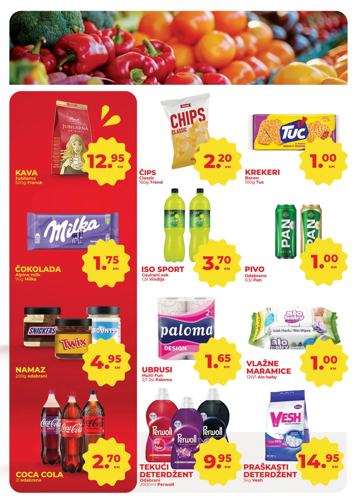 Namex akcija katalog strana 2 dodatni proizvodi na sniženju Bosna i Hercegovina 2026