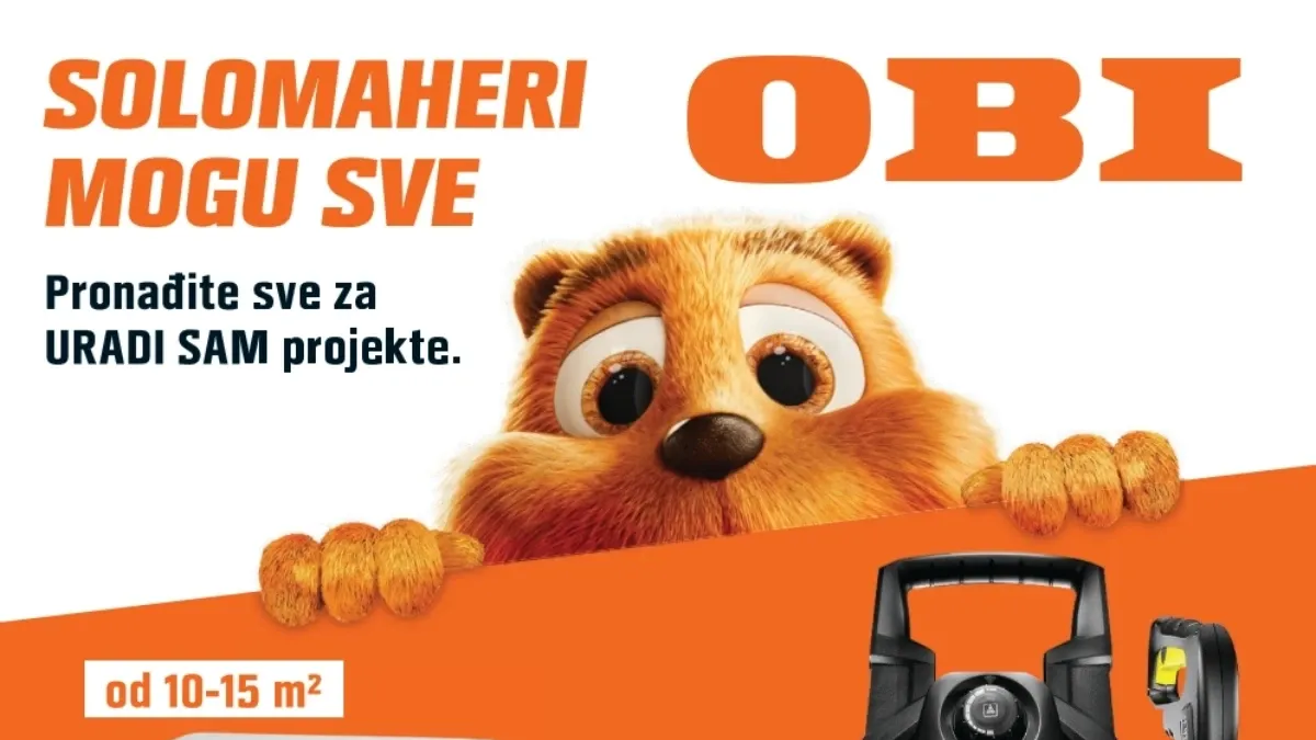 OBI katalog od 17.07. do 01.08.2026. donosi popuste do 41% na proizvode za dom, vrt, hlađenje i uradi sam projekte.