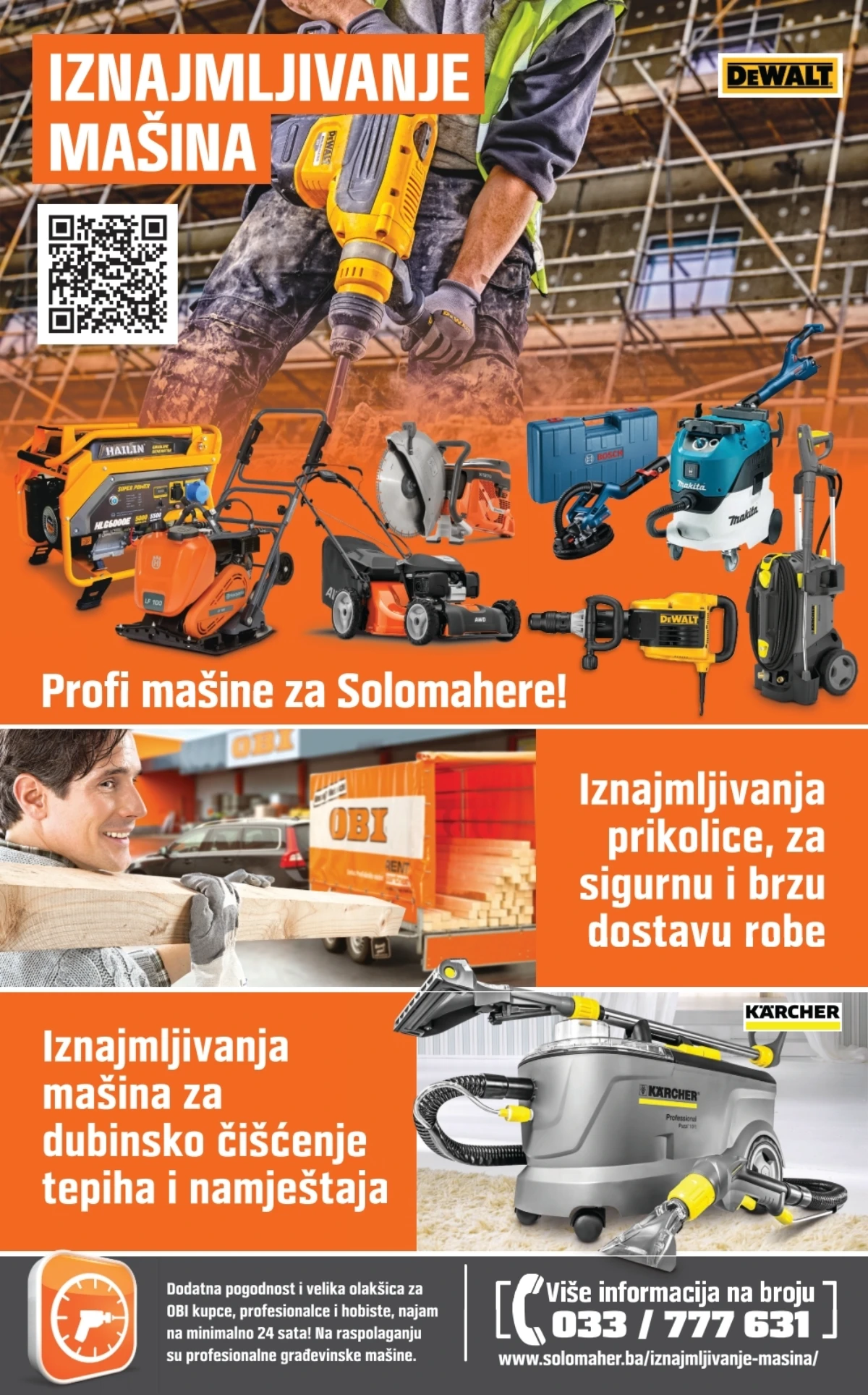 OBI katalog maj 2026 strana 25 – završne akcije i sezonska sniženja za dom i vrt