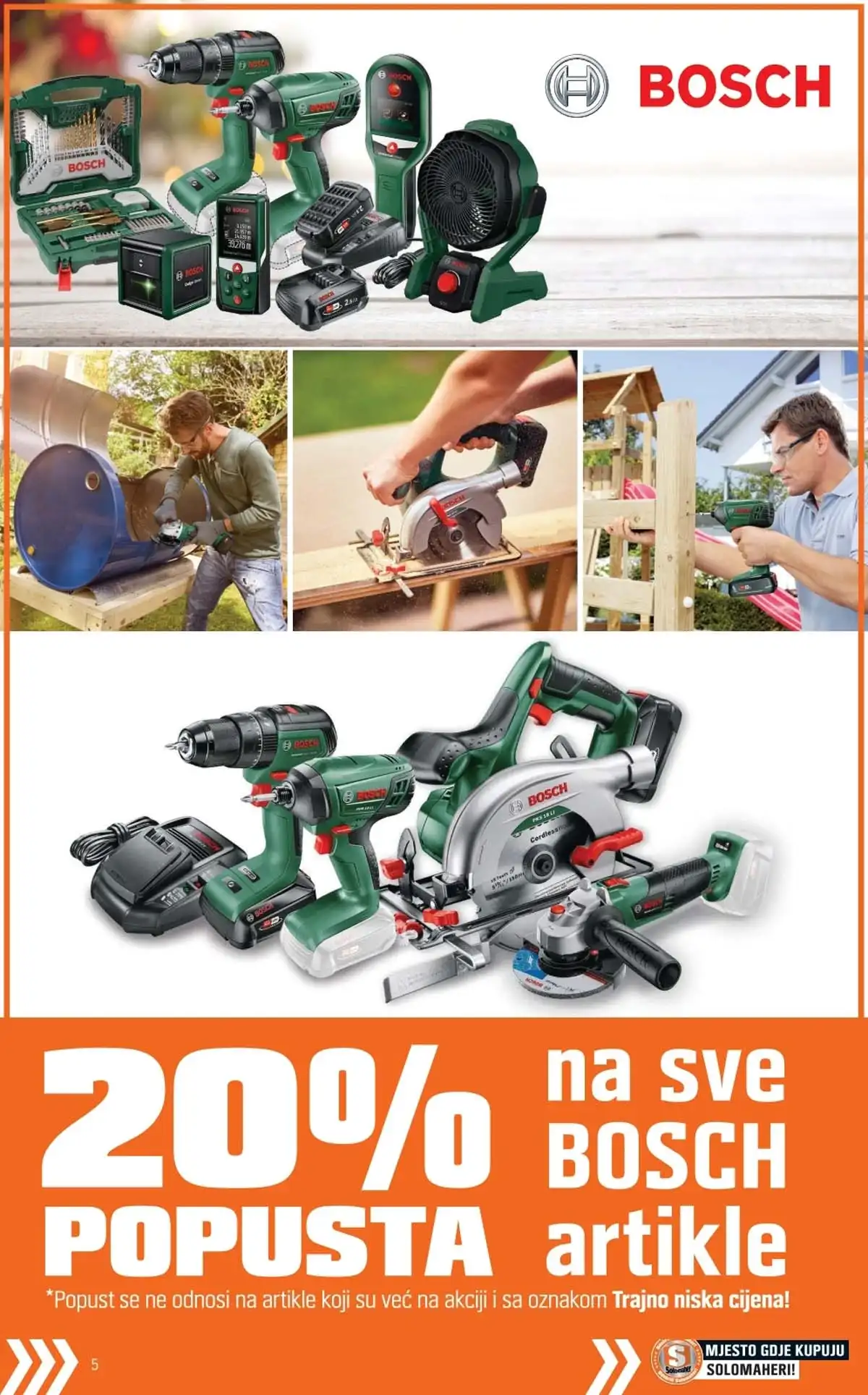 OBI Solomaheri mogu sve strana 5 – sniženi proizvodi za dom i baštu BiH