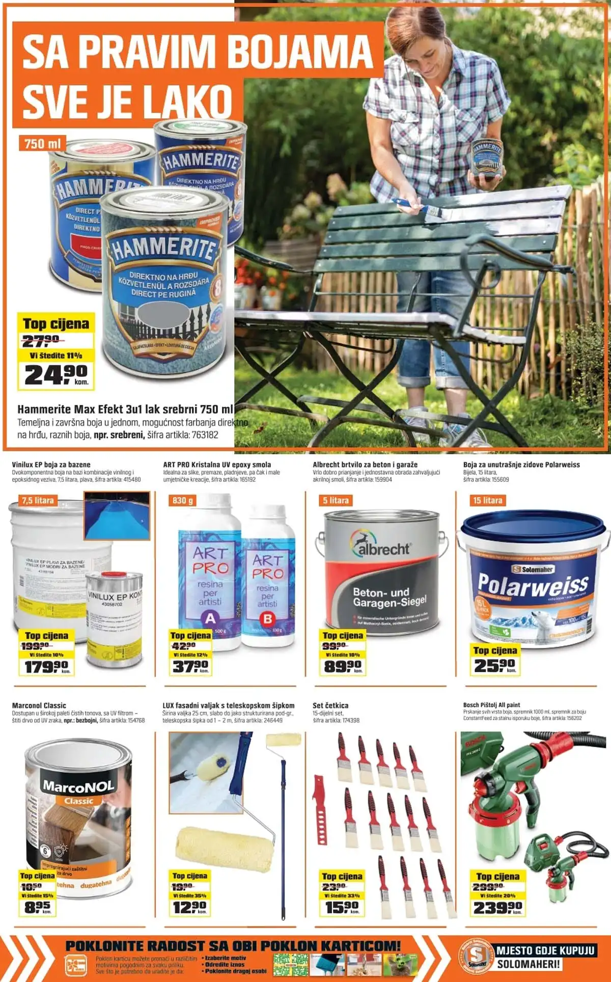 OBI Solomaheri mogu sve strana 7 – promotivne cijene opreme za dom BiH