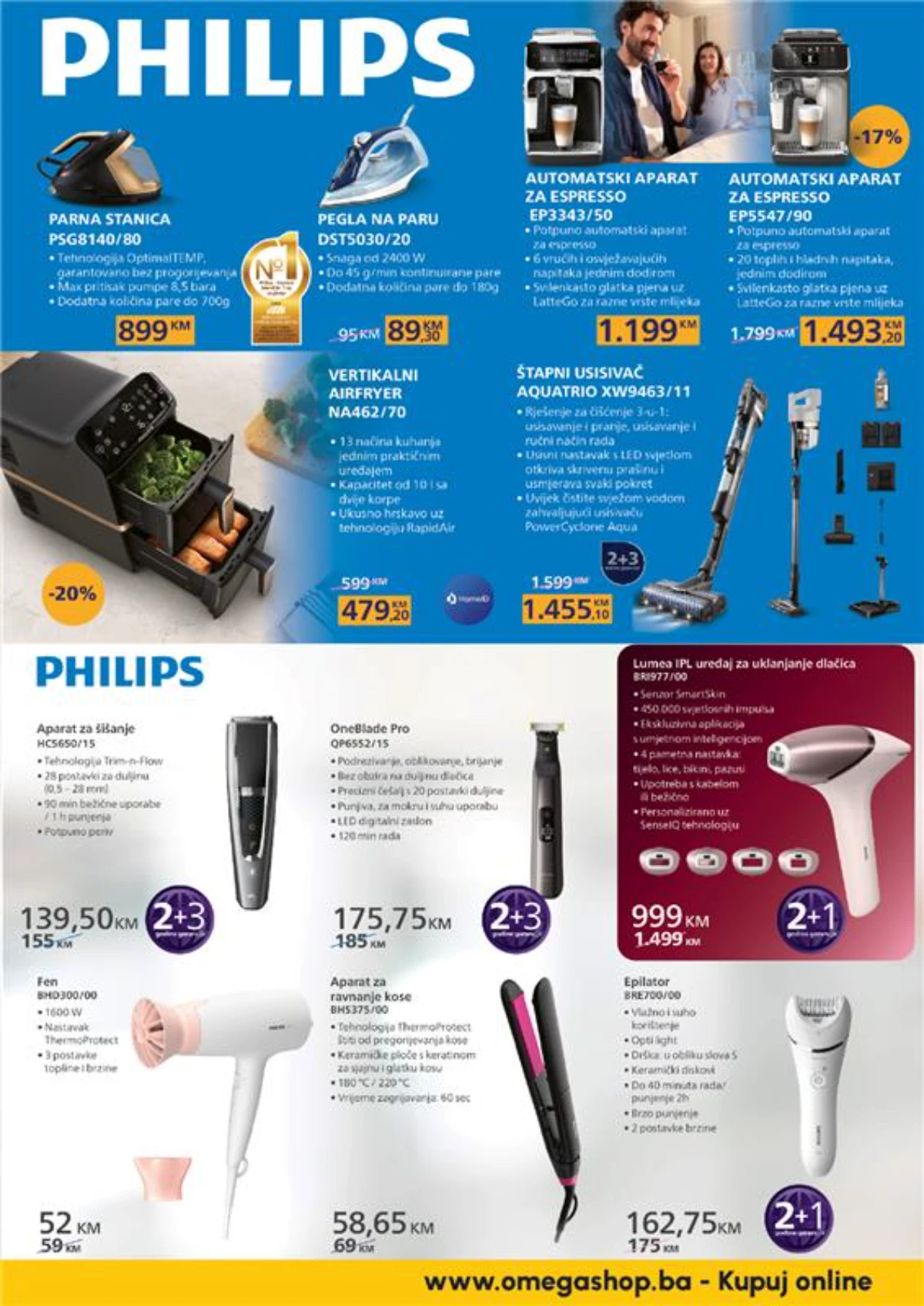 Omega Shop Philips akcija