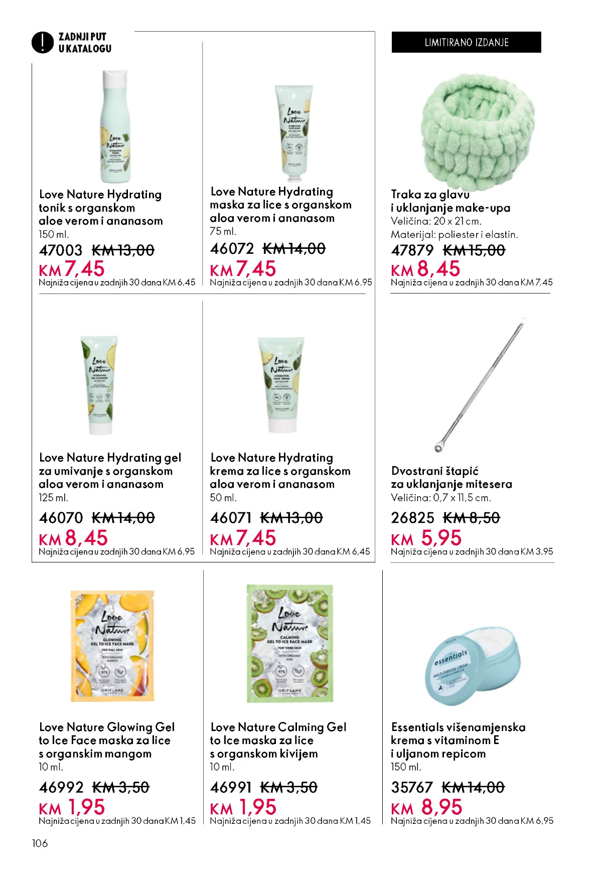 Oriflame kataloška ponuda sniženja