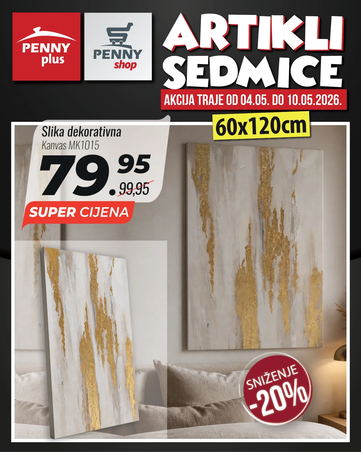 Penny katalog strana 2 – dekoracije i slike sniženje do 20%