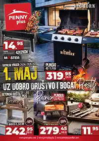 Penny Plus katalog sniženja do 20% roštilji plinski roštilj pribor pizza peć plastika za jelo i piće do 24.05.2026