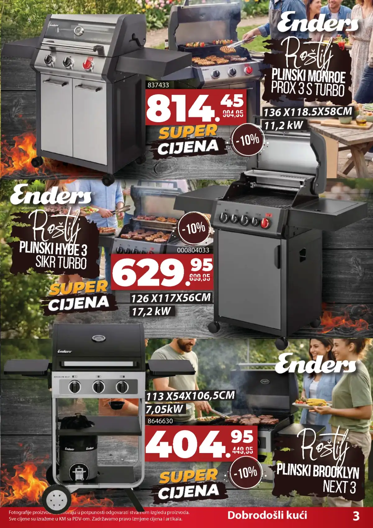 Penny Plus katalog pribor za roštiljanje hvataljke viljuške setovi do 24.05.2026 – strana 3