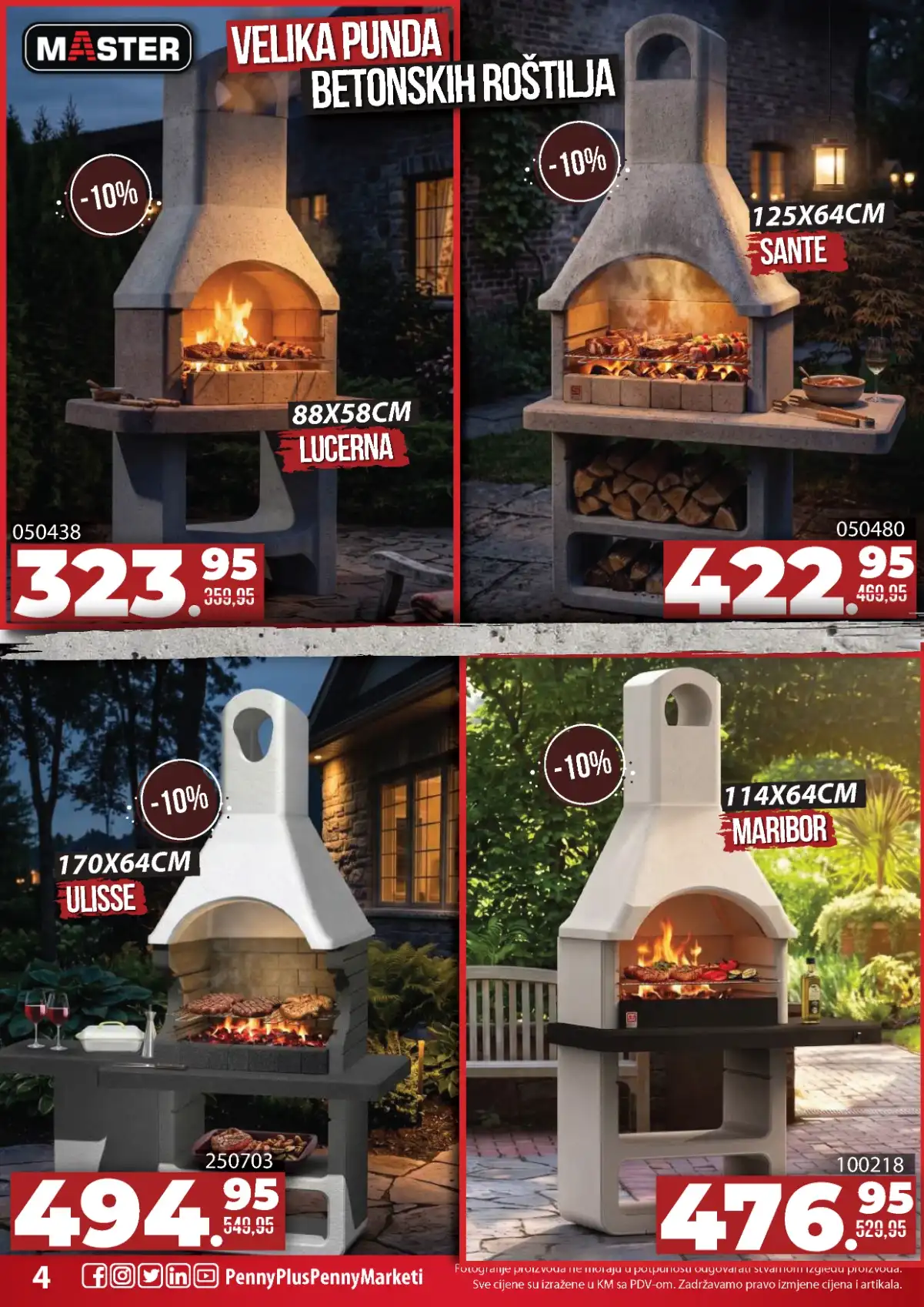 Penny Plus katalog oprema za roštilj prostor i dvorište do 24.05.2026 – strana 4
