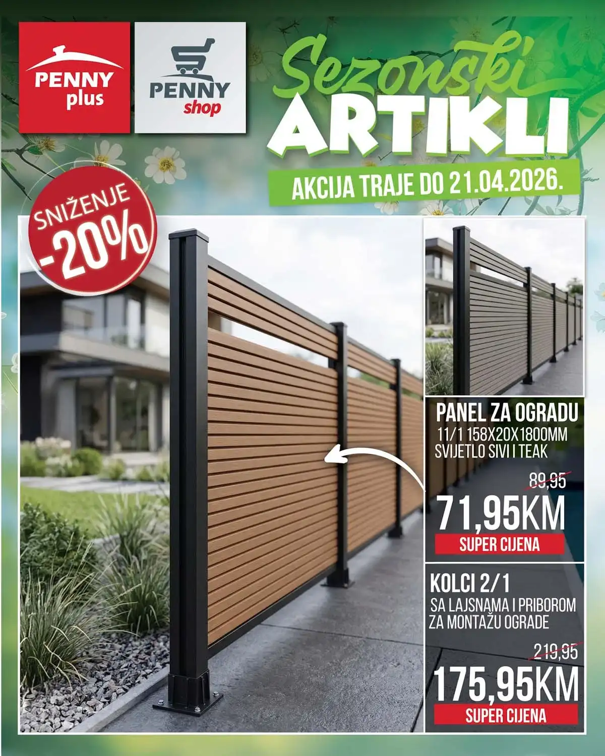 Penny Plus katalog strana 4 – artikli sedmice do 21. aprila 2026