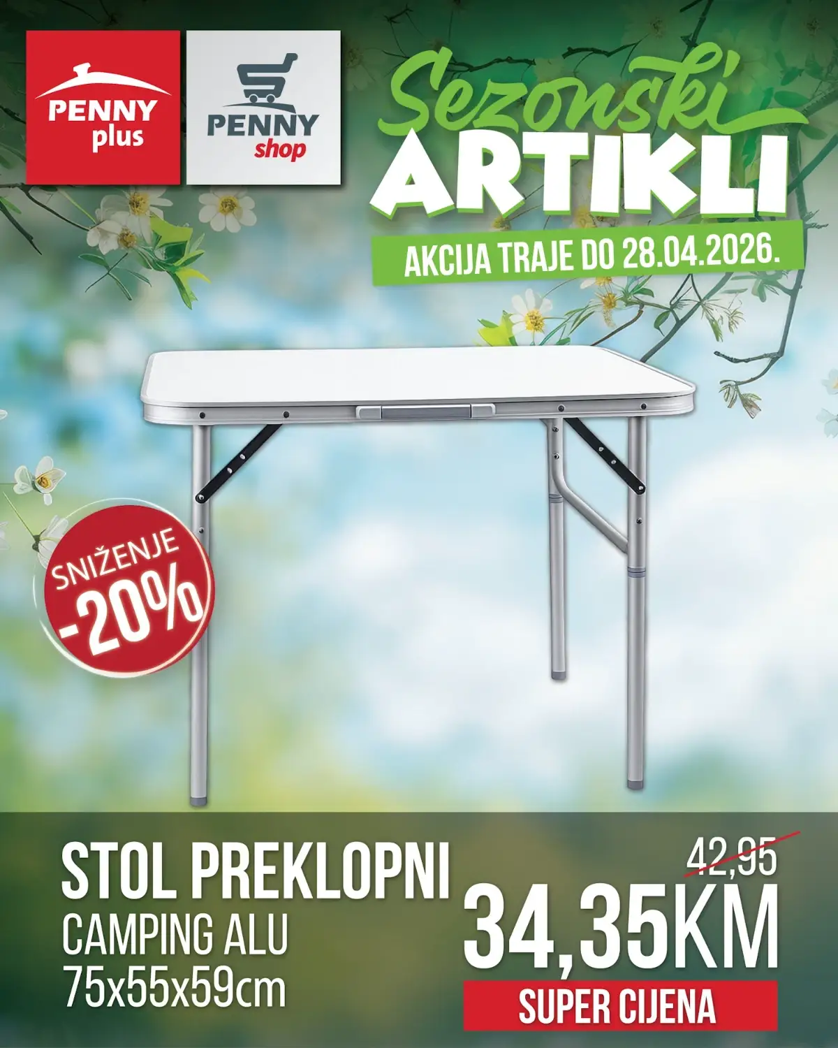 Penny Plus katalog strana 9 – akcija do 28. aprila 2026