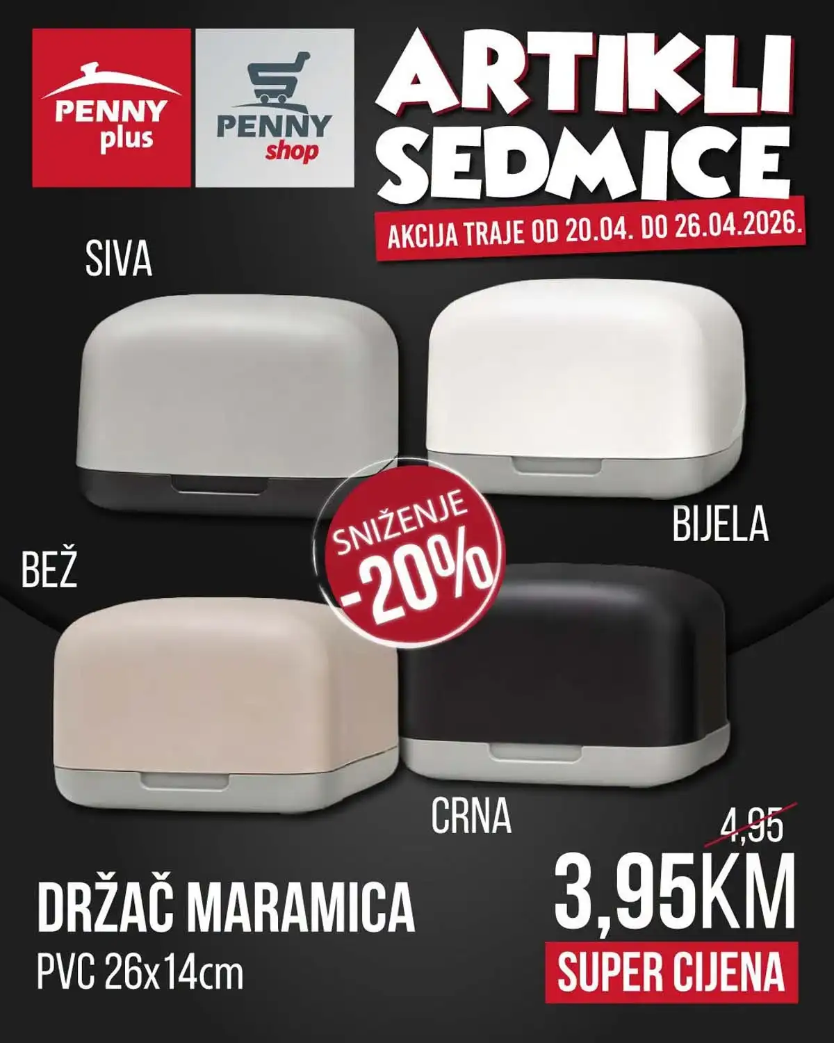 Penny Plus katalog strana 3 – artikli sedmice do 26. aprila 2026