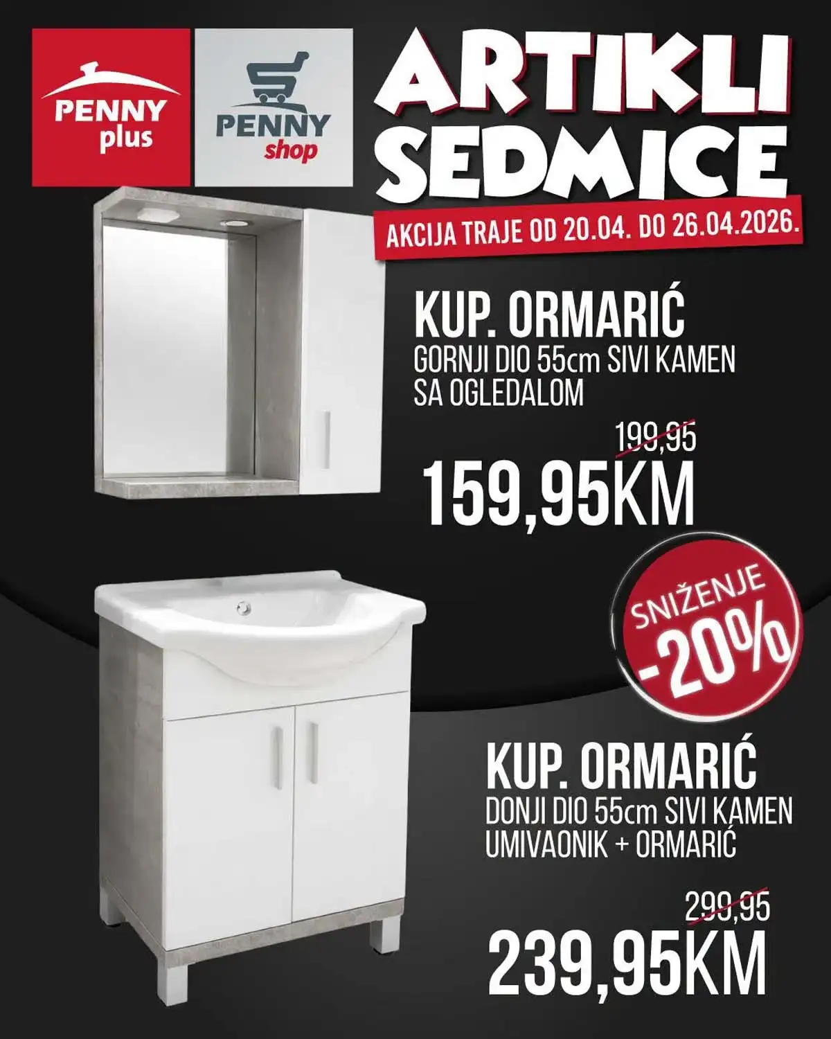 Penny Plus katalog strana 4 – artikli sedmice do 26. aprila 2026