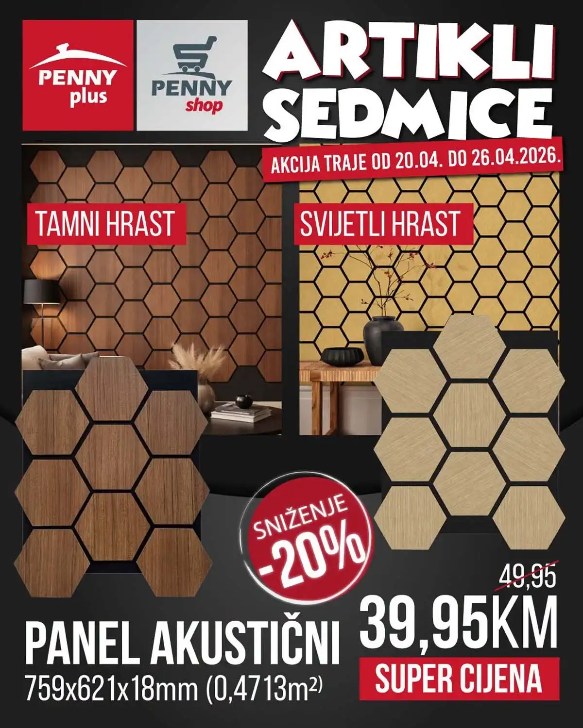 Penny Plus katalog strana 5 – artikli sedmice do 26. aprila 2026