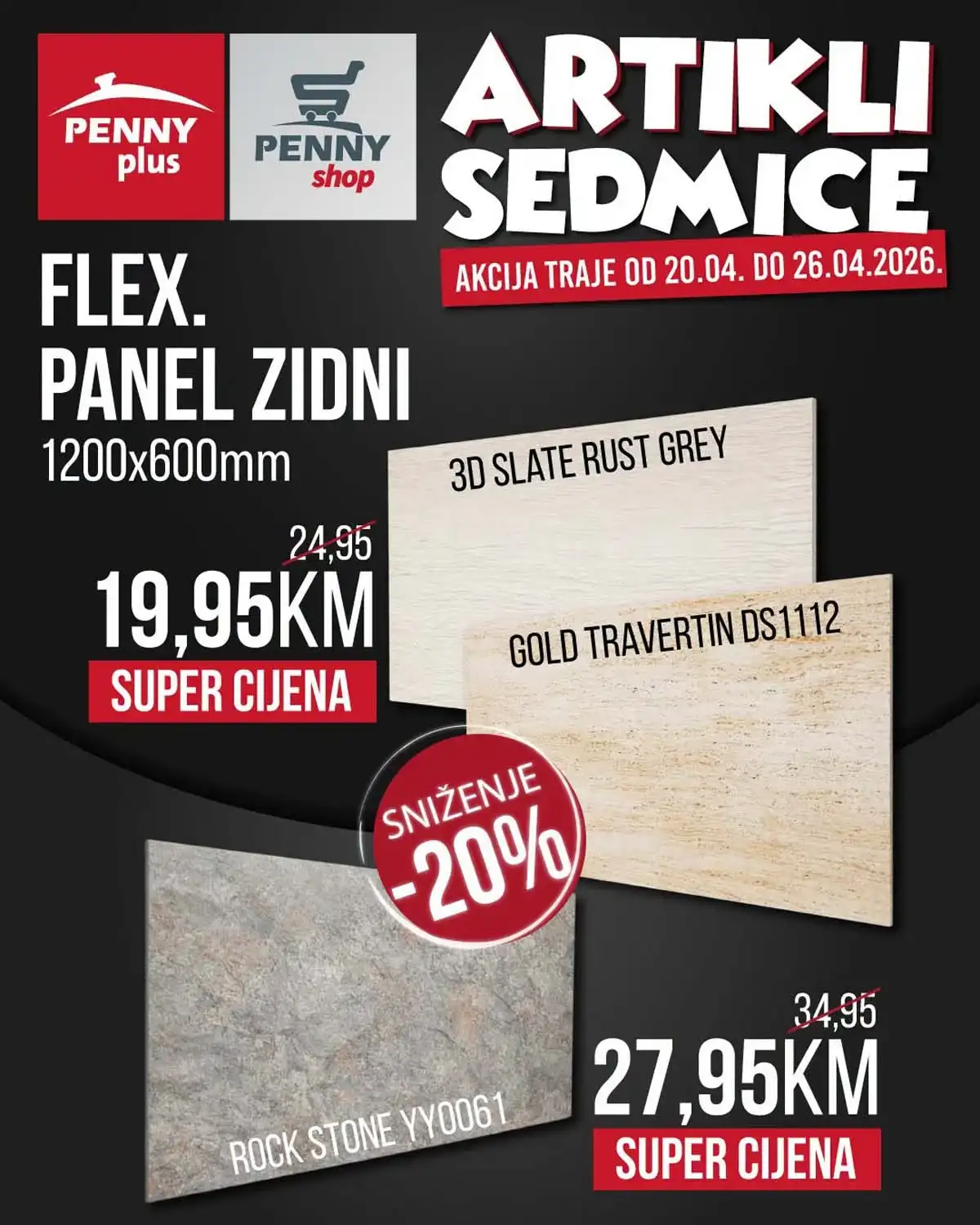 Penny Plus katalog strana 6 – artikli sedmice do 26. aprila 2026