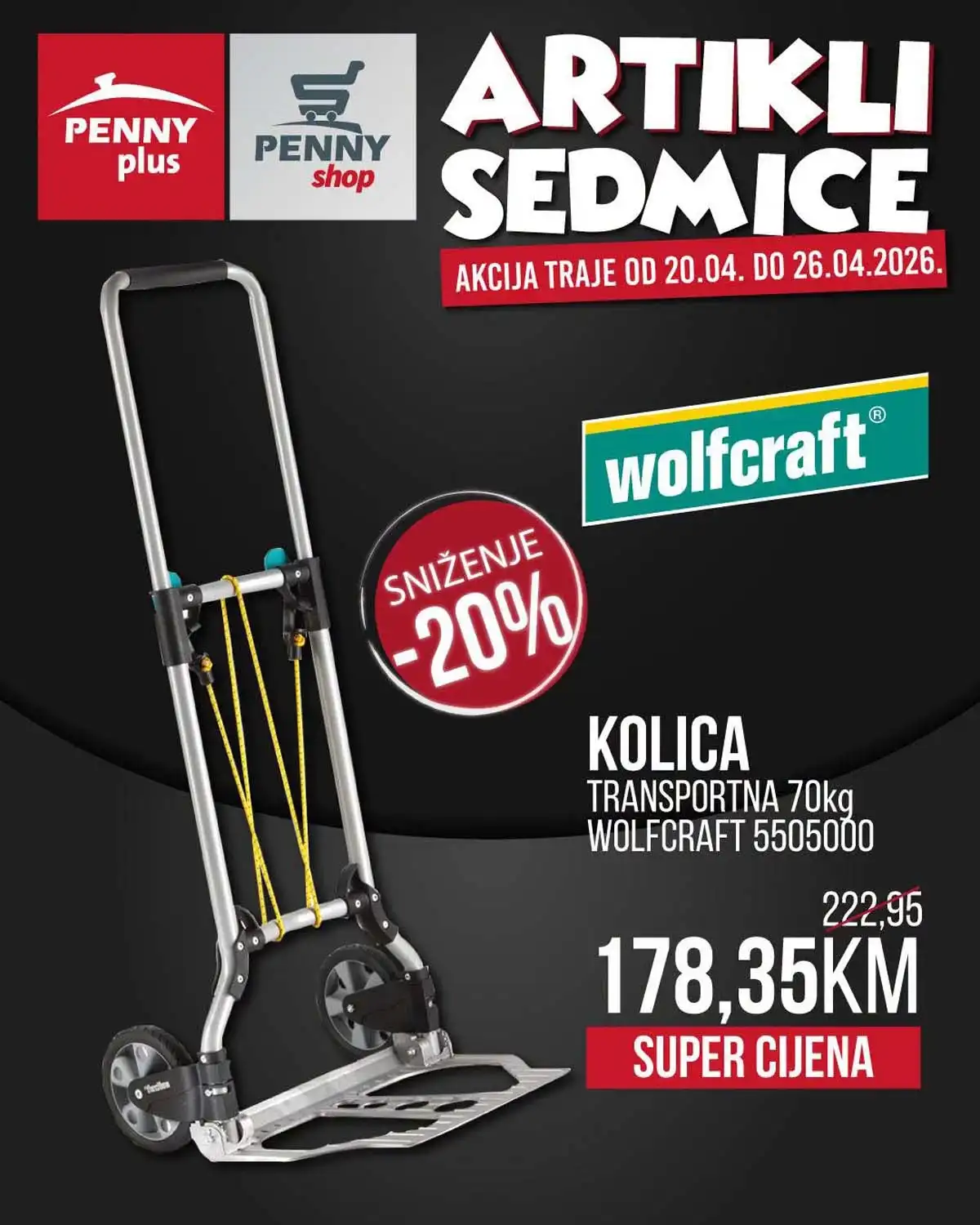 Penny Plus katalog strana 8 – artikli sedmice do 26. aprila 2026