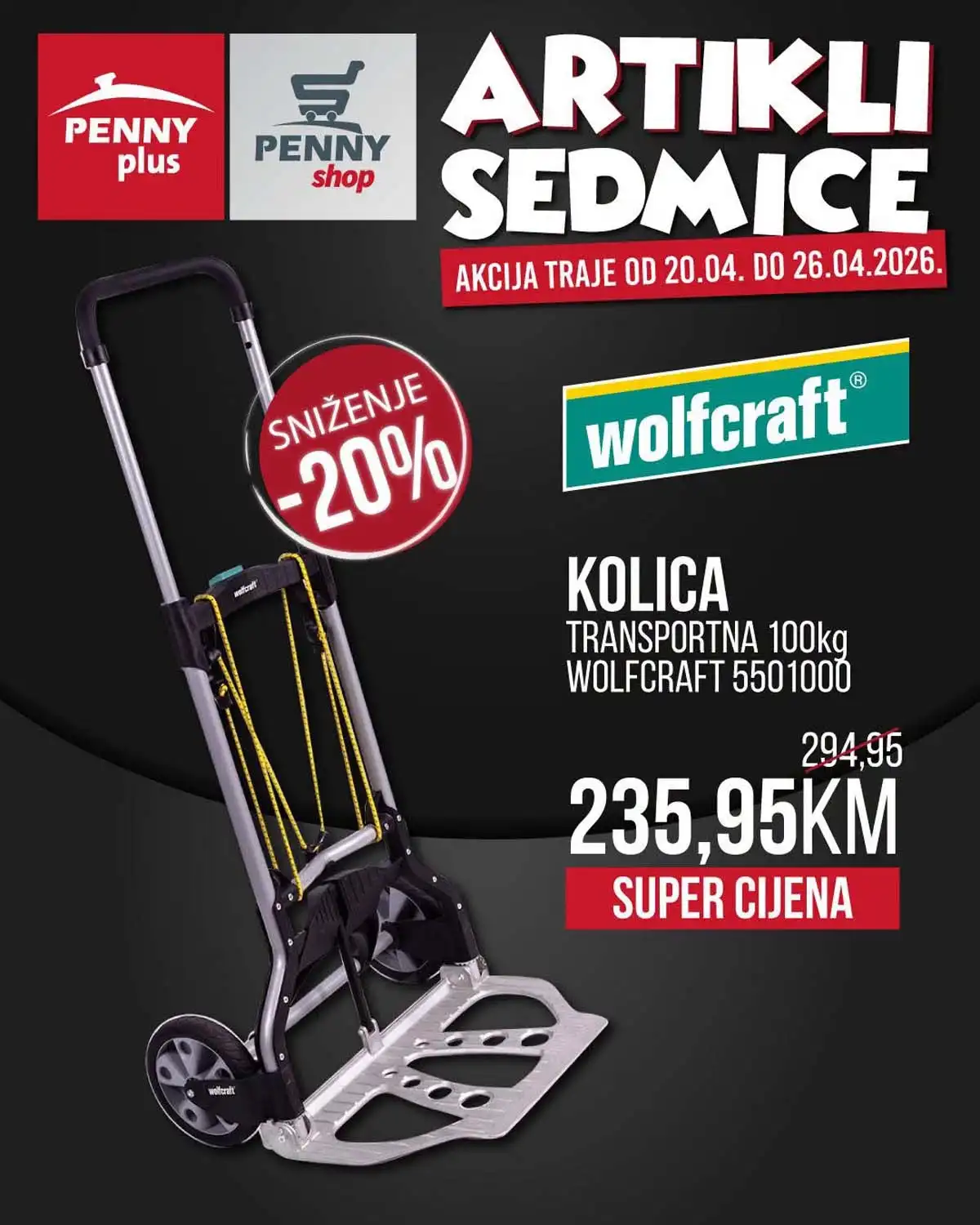 Penny Plus katalog strana 9 – artikli sedmice do 26. aprila 2026