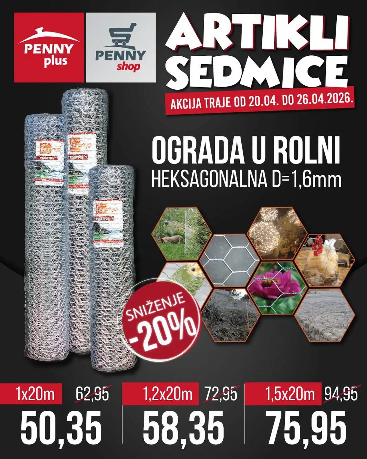 Penny Plus katalog strana 10 – artikli sedmice do 26. aprila 2026