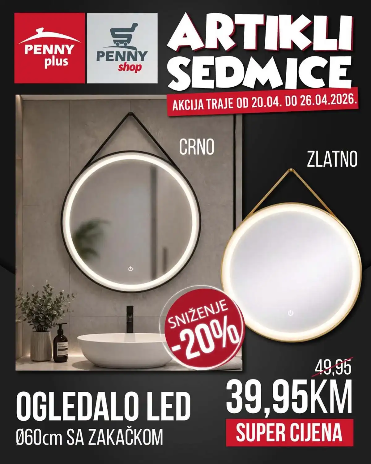 Penny Plus katalog strana 12 – artikli sedmice do 26. aprila 2026