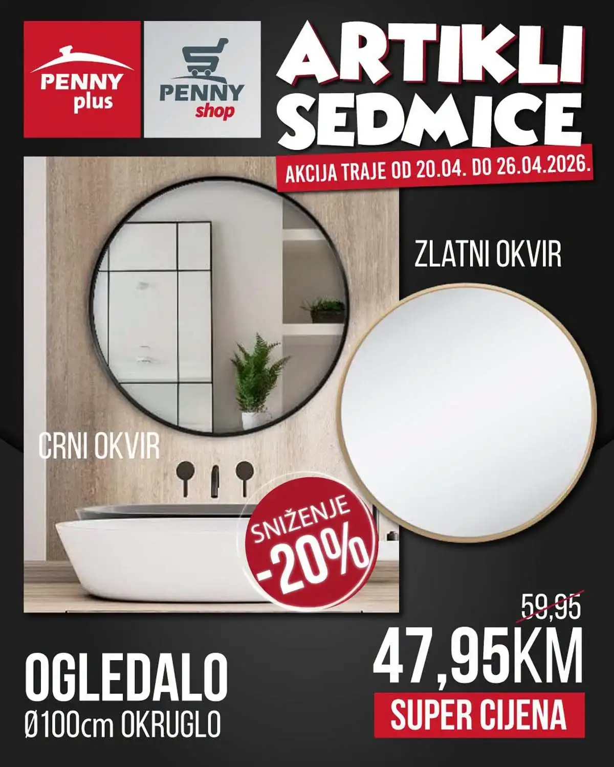 Penny Plus katalog strana 13 – artikli sedmice do 26. aprila 2026