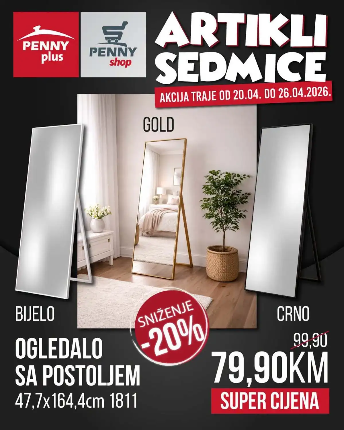 Penny Plus katalog strana 15 – artikli sedmice do 26. aprila 2026