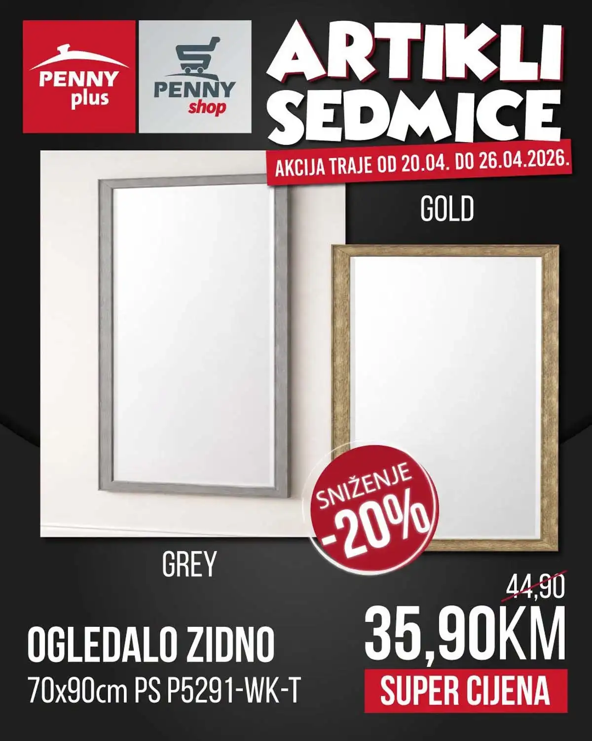 Penny Plus katalog strana 16 – artikli sedmice do 26. aprila 2026