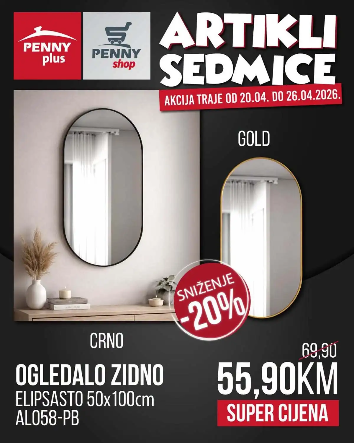 Penny Plus katalog strana 17 – artikli sedmice do 26. aprila 2026