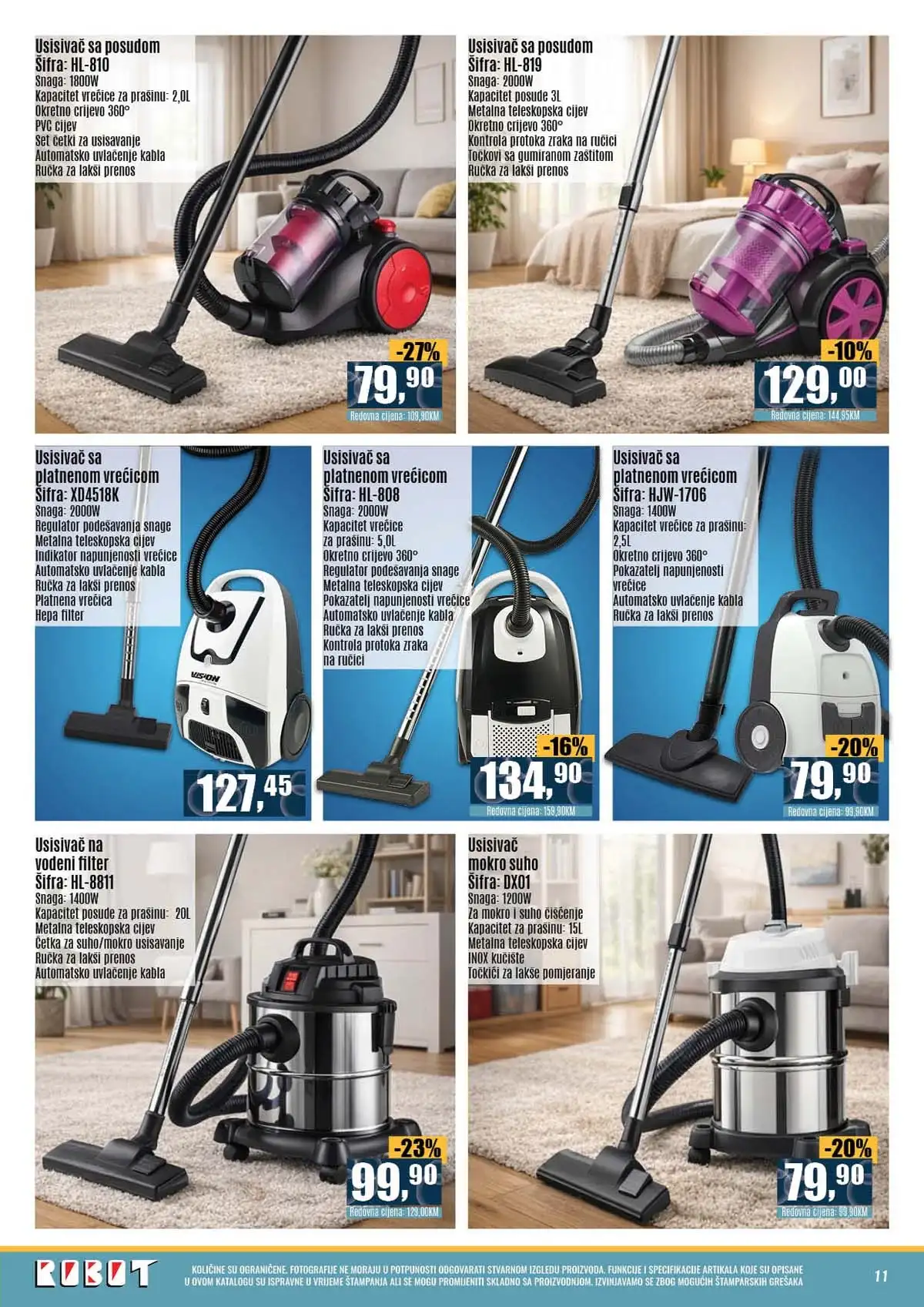 Robot katalog sniženja do 42 posto sredstva za čišćenje april 2026 strana 11