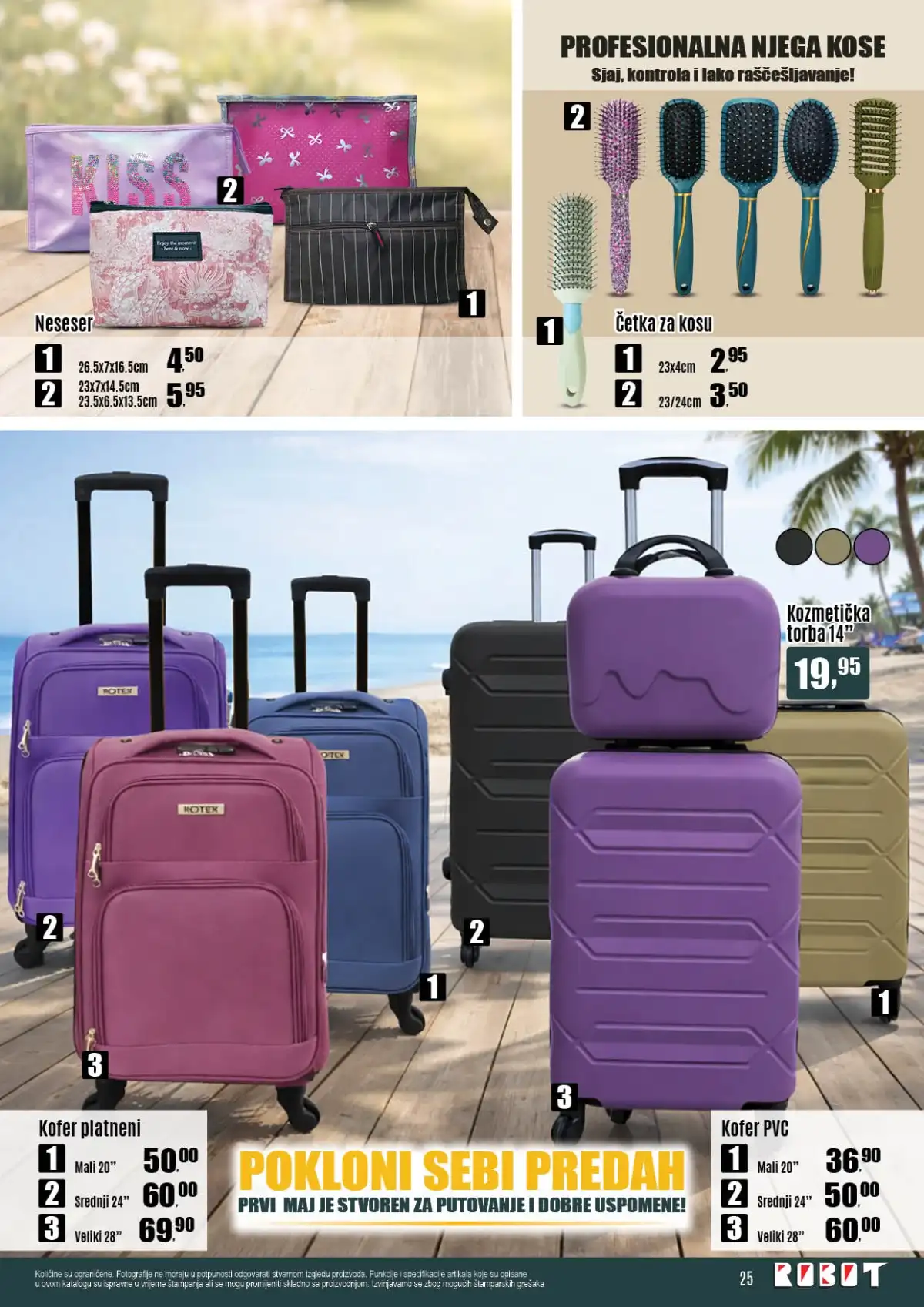 Robot prvomajska akcija do 45 posto sniženja prehrana piće kućne potrepštine april 2026 strana 25