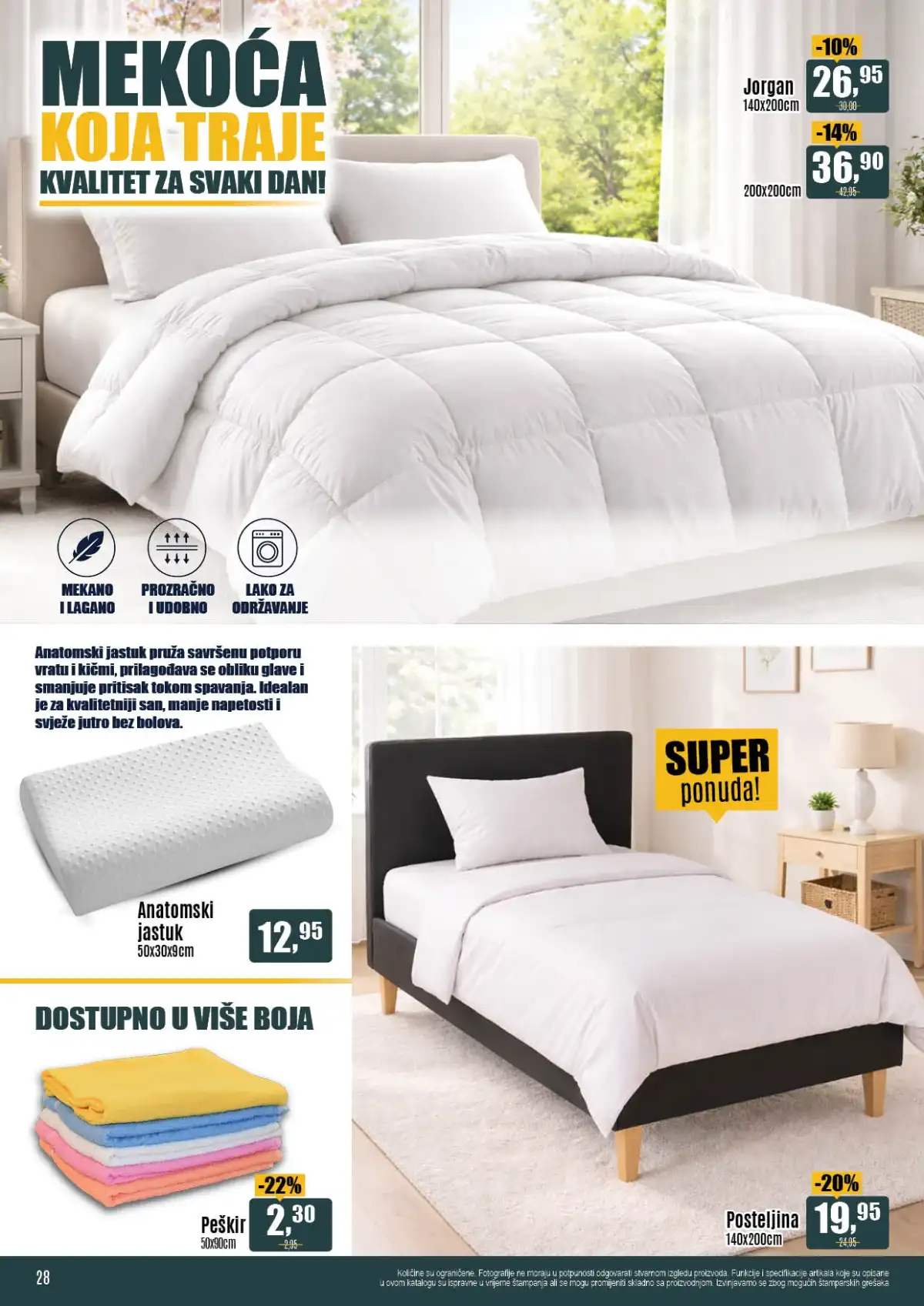 Robot prvomajska akcija do 45 posto sniženja prehrana piće kućne potrepštine april 2026 strana 28