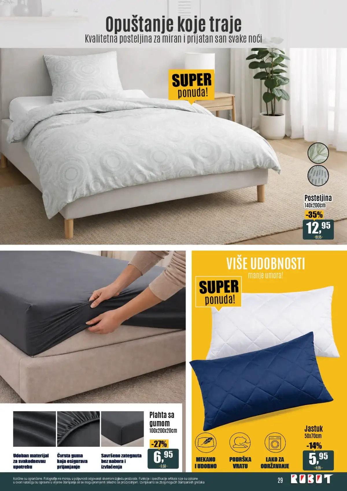 Robot prvomajska akcija do 45 posto sniženja prehrana piće kućne potrepštine april 2026 strana 29