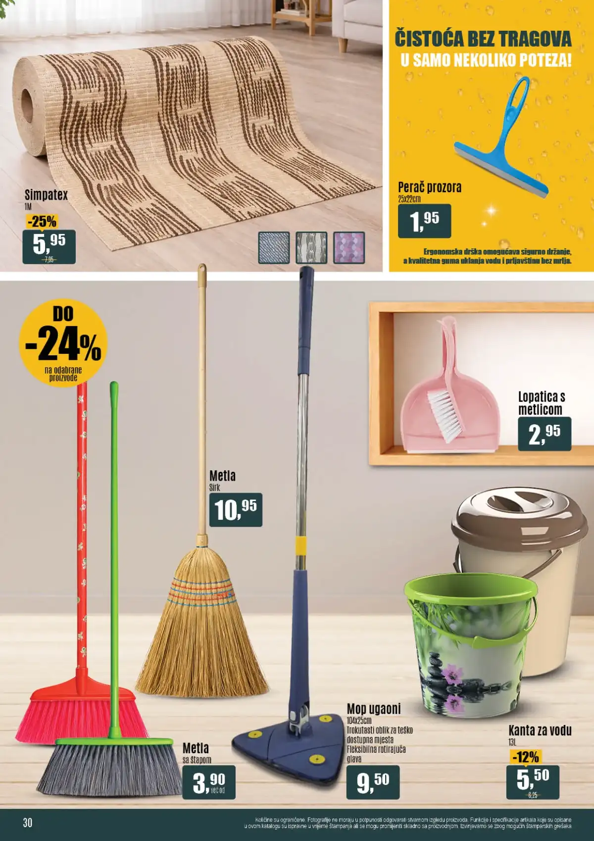 Robot prvomajska akcija do 45 posto sniženja prehrana piće kućne potrepštine april 2026 strana 30