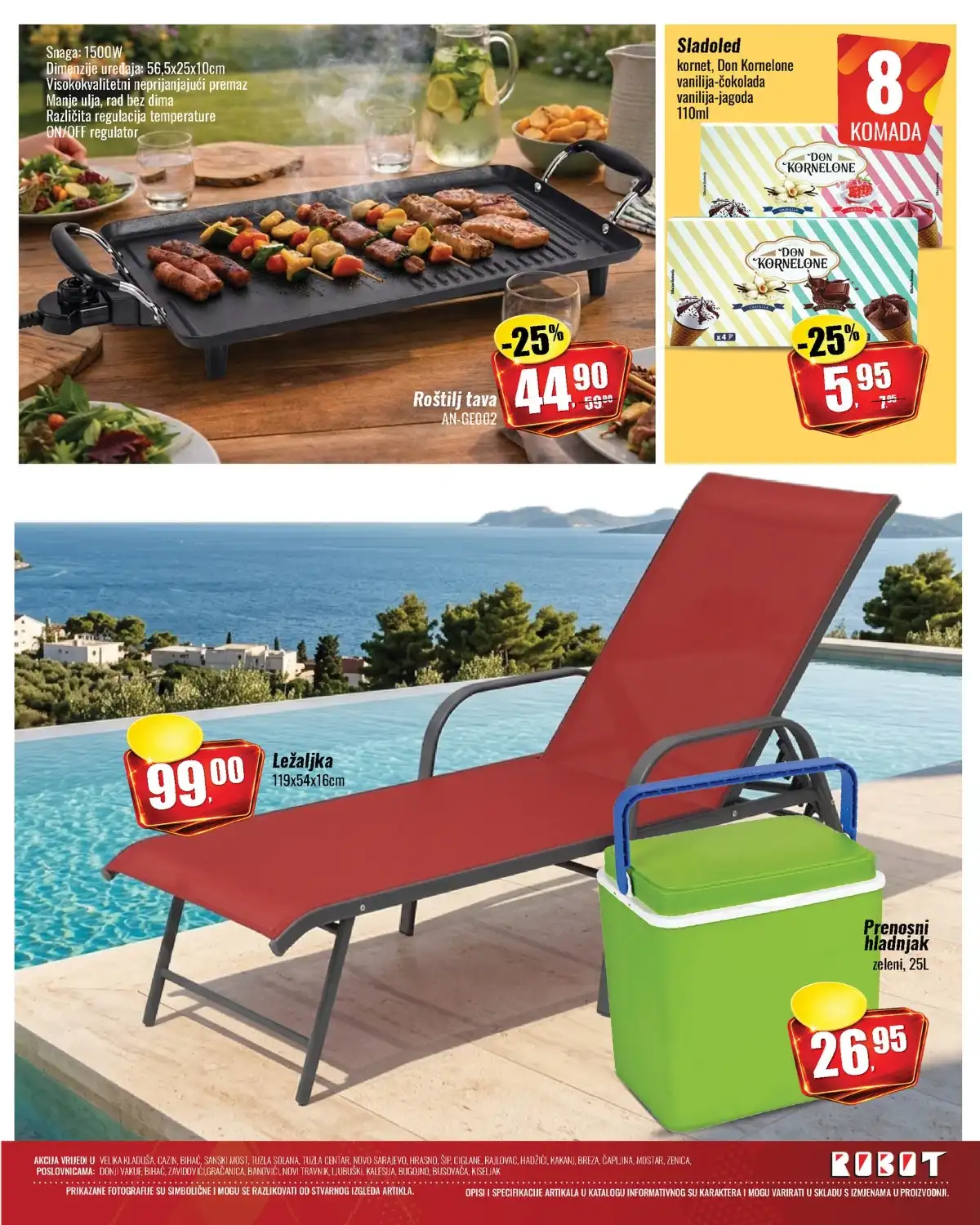 Robot akcija kućne potrepštine sniženja do 44 posto strana 3 april 2026