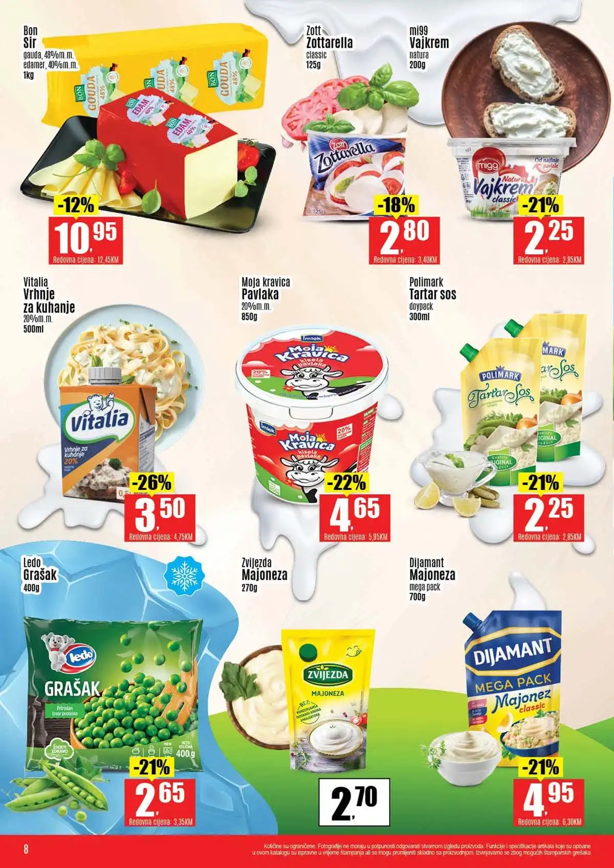 Robot katalog sniženja do 41 posto prehrambeni proizvodi april 2026 strana 8