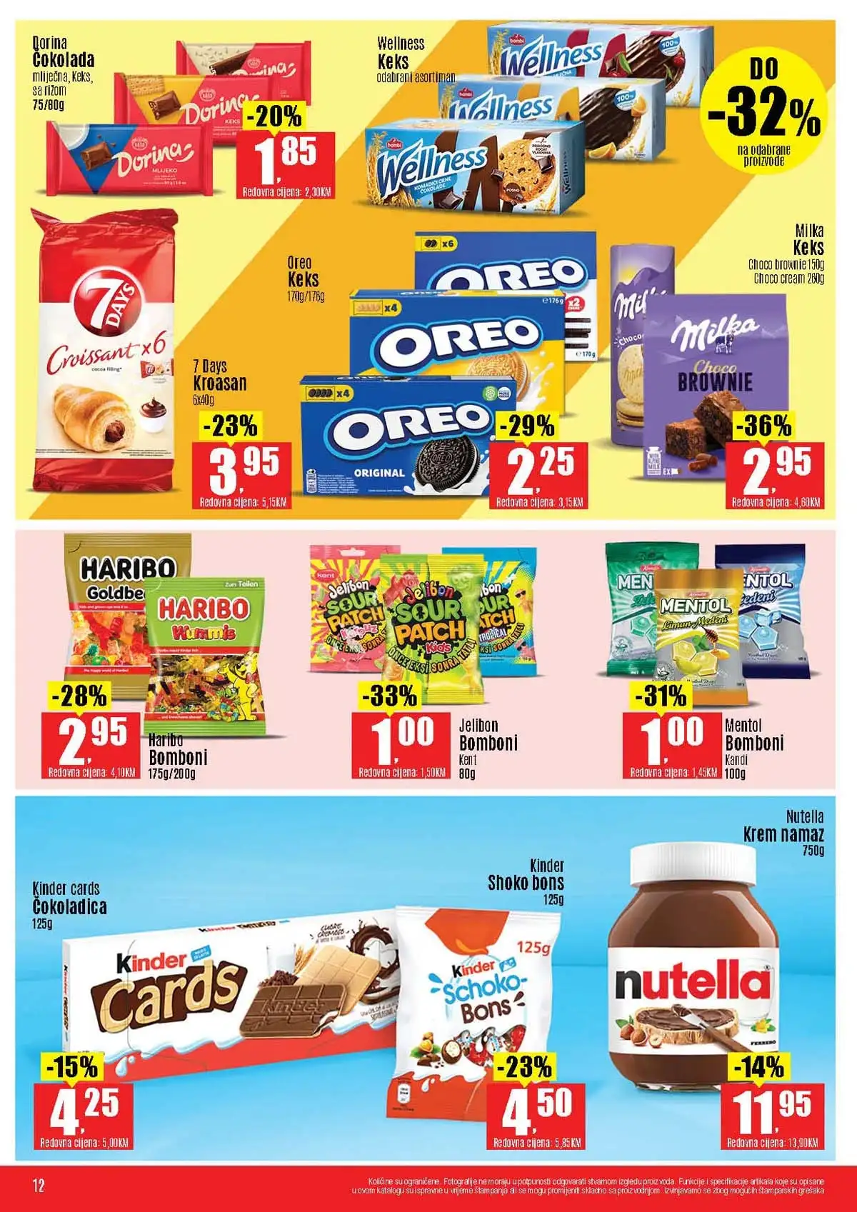 Robot katalog sniženja do 41 posto prehrambeni proizvodi april 2026 strana 12