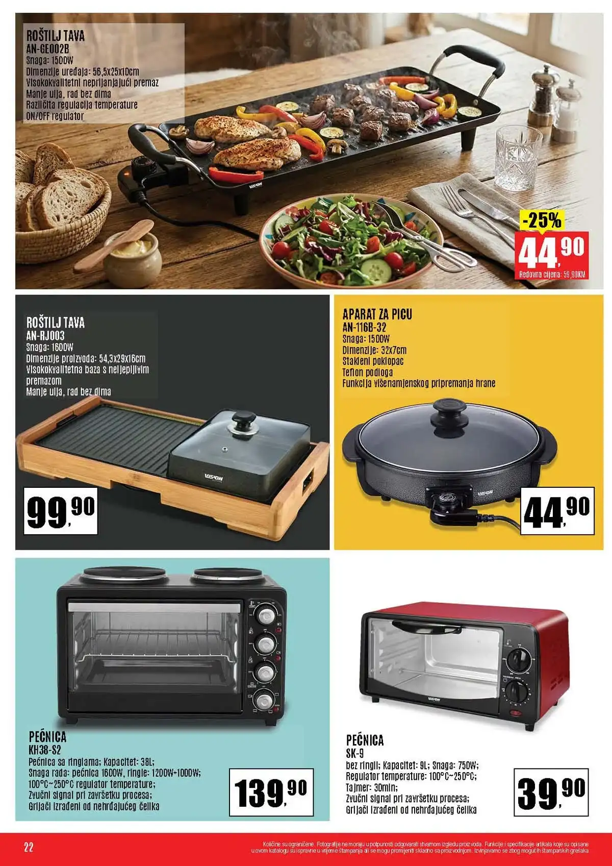 Robot katalog sniženja do 41 posto prehrambeni proizvodi april 2026 strana 22