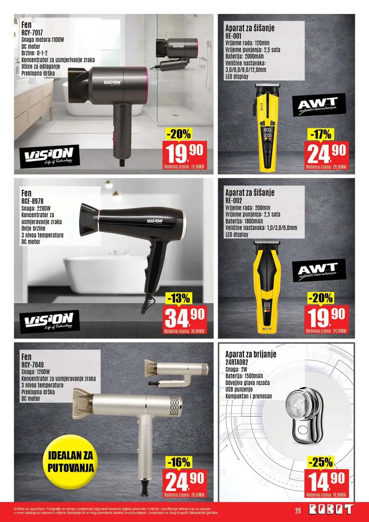 Robot katalog sniženja do 41 posto prehrambeni proizvodi april 2026 strana 29