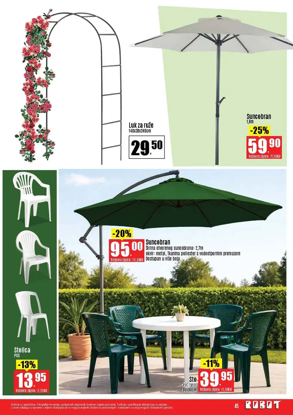 Robot katalog sniženja do 41 posto prehrambeni proizvodi april 2026 strana 45