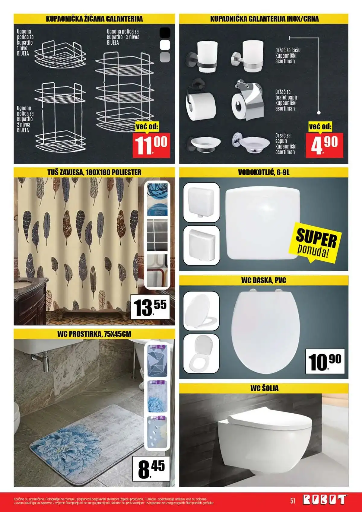 Robot katalog sniženja do 41 posto prehrambeni proizvodi april 2026 strana 51